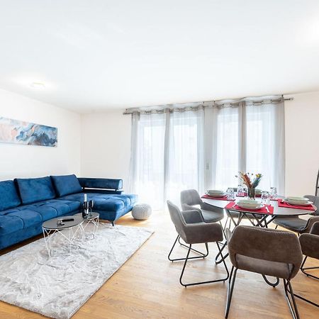Lit Living: Luxus - Box Spring - Parking - Terrace Lägenhet Ludwigshafen am Rhein Exteriör bild