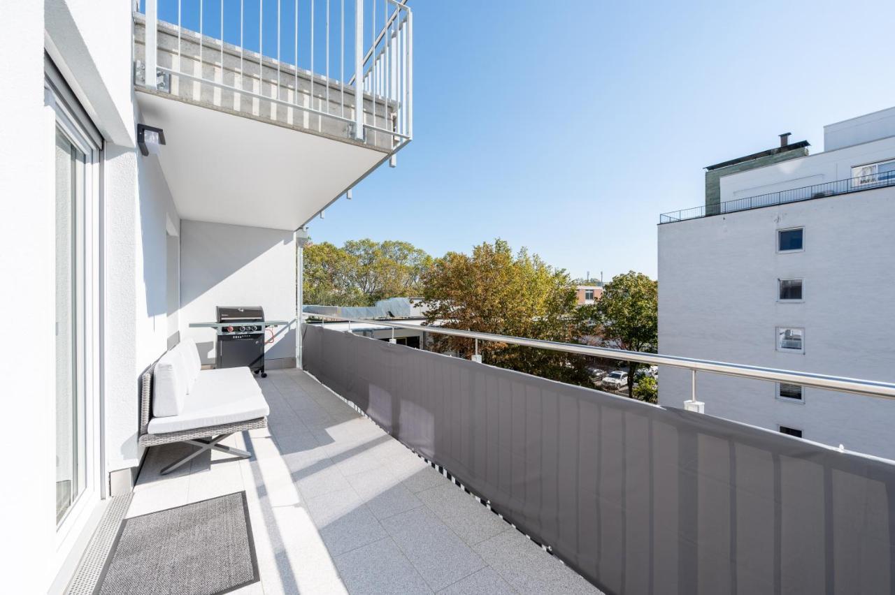 Lit Living: Luxus - Box Spring - Parking - Terrace Lägenhet Ludwigshafen am Rhein Exteriör bild
